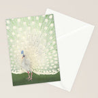 Peacock, Ohara Koson - Japanese Woodcut Stationery Card Gallery Image 2