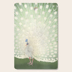Peacock, Ohara Koson - Japanese Woodcut Cutting Board Gallery Image 1