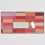 Color Blocks / Summer Fields Desk Mat Gallery Image 1
