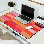 Color Blocks / Summer Fields Desk Mat Gallery Image 2
