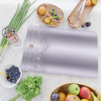 Purple Sparkle Butterflies Cutting Board Gallery Image 2