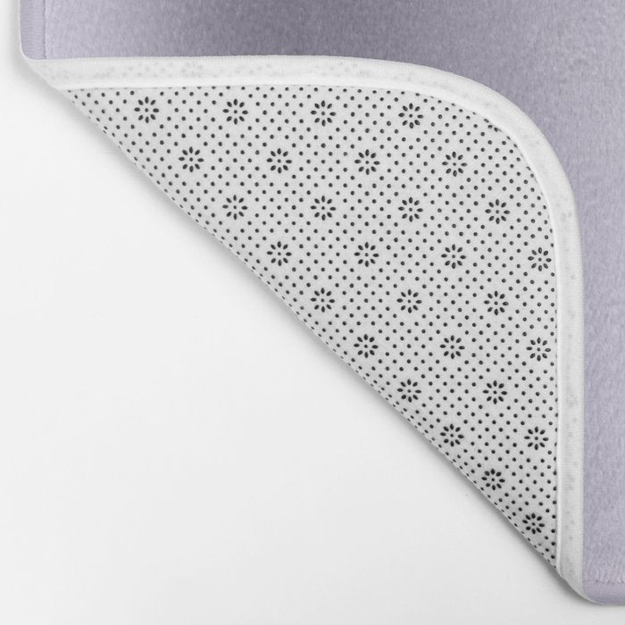 Purple Sparkle Butterflies Bath Mat Gallery Image 2