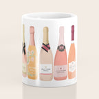 Rose Champagne Bottles Coffee Mug Gallery Image 4