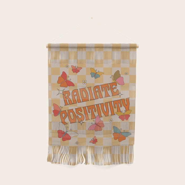 Radiate Positivity Butterflies Wall Hanging Gallery Image 1