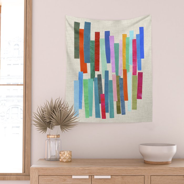 Prism Shards Wall Tapestry Gallery Image 2