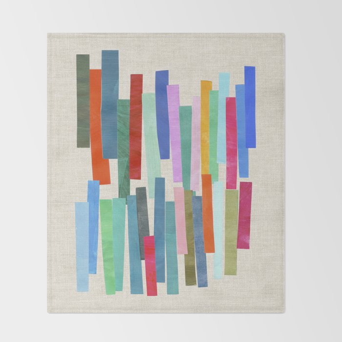 Prism Shards Throw Blanket Gallery Image 2