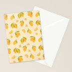 Amalfi Coast Lemons Stationery Card Gallery Image 2