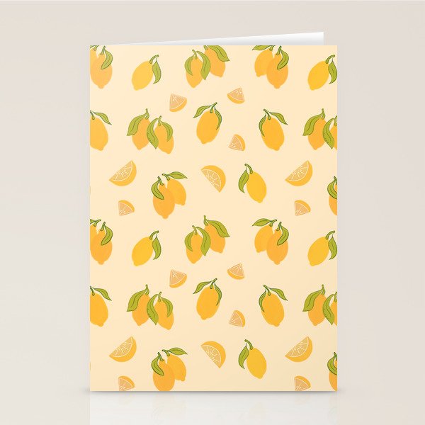 Amalfi Coast Lemons Stationery Card Gallery Image 2
