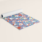 Wild colorful flowery meadow B Yoga Mat Gallery Image 2