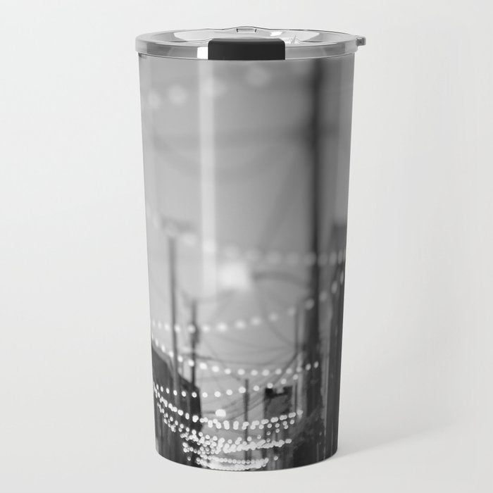 Party Lights in the City x Baltimore Maryland Travel Mug Gallery Image 1