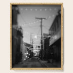 Party Lights in the City x Baltimore Maryland Serving Tray Gallery Image 1