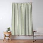 Fine Striped Pattern Vertical in Sage Green, Gray, Beige, and Cream Window Curtain Gallery Image 5