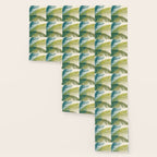 Green Palm Leaf Silhouettes Wallpaper Gallery Image 3