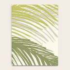 Green Palm Leaf Silhouettes Notebook Gallery Image 4