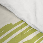 Green Palm Leaf Silhouettes Comforter Gallery Image 4