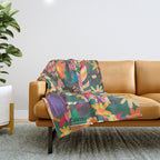 Patchwork #4 Throw Blanket Gallery Image 1