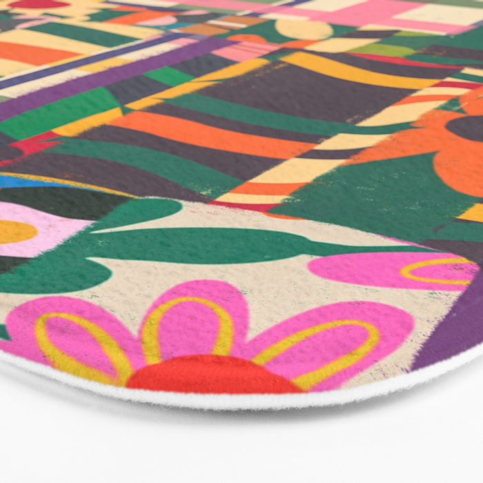 Patchwork #4 Bath Mat Gallery Image 3
