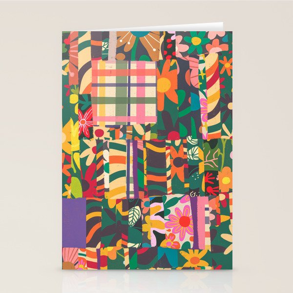 Patchwork #4 Stationery Card Gallery Image 2