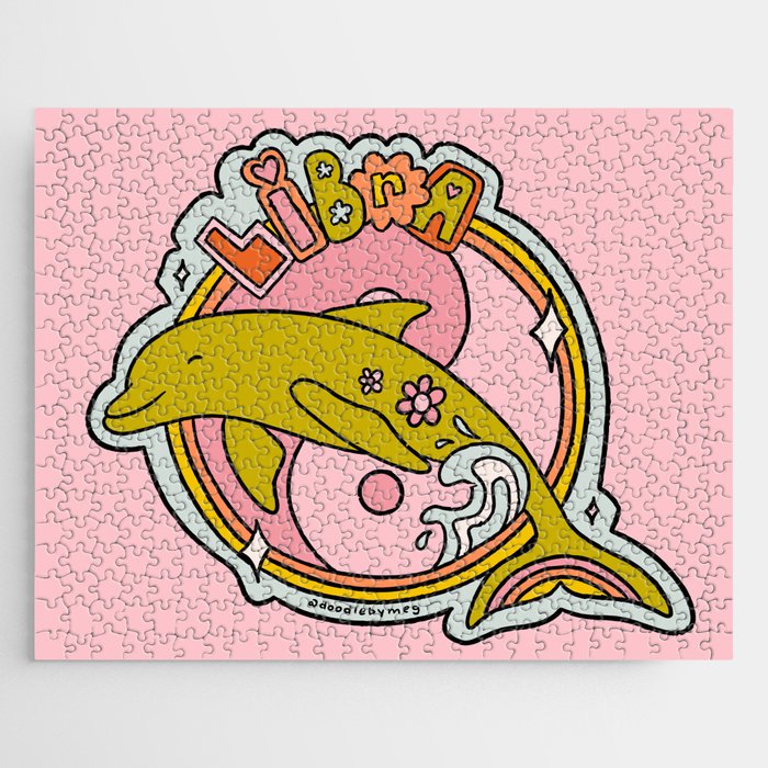 Libra Dolphin Jigsaw Puzzle Gallery Image 1