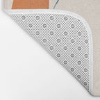 Abstract Line Art III Bath Mat Gallery Image 2