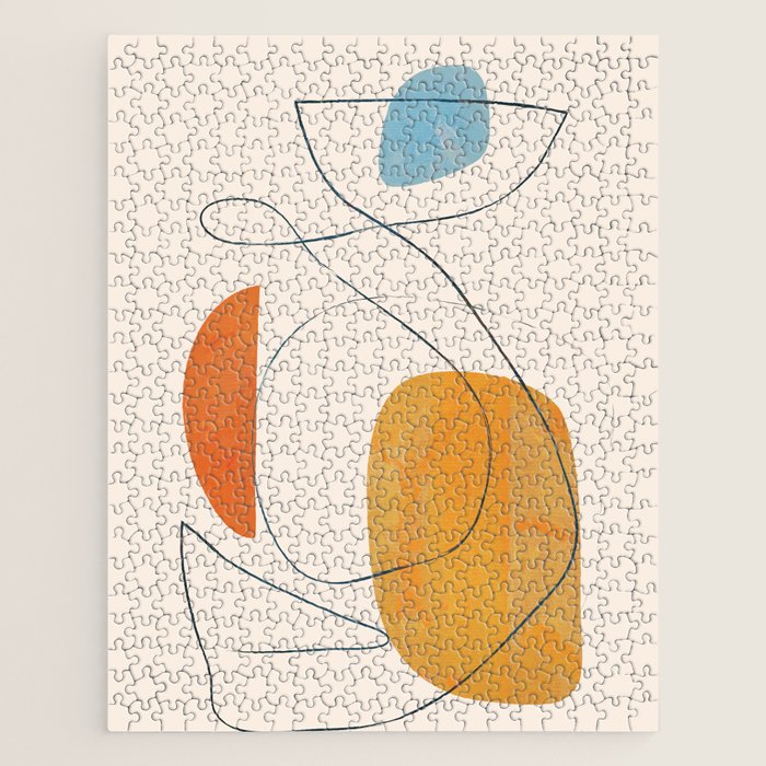 Abstract Line Art III Jigsaw Puzzle Gallery Image 1