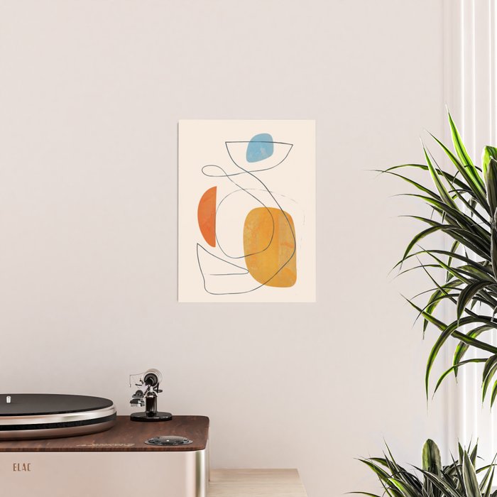 Abstract Line Art III Poster Gallery Image 2