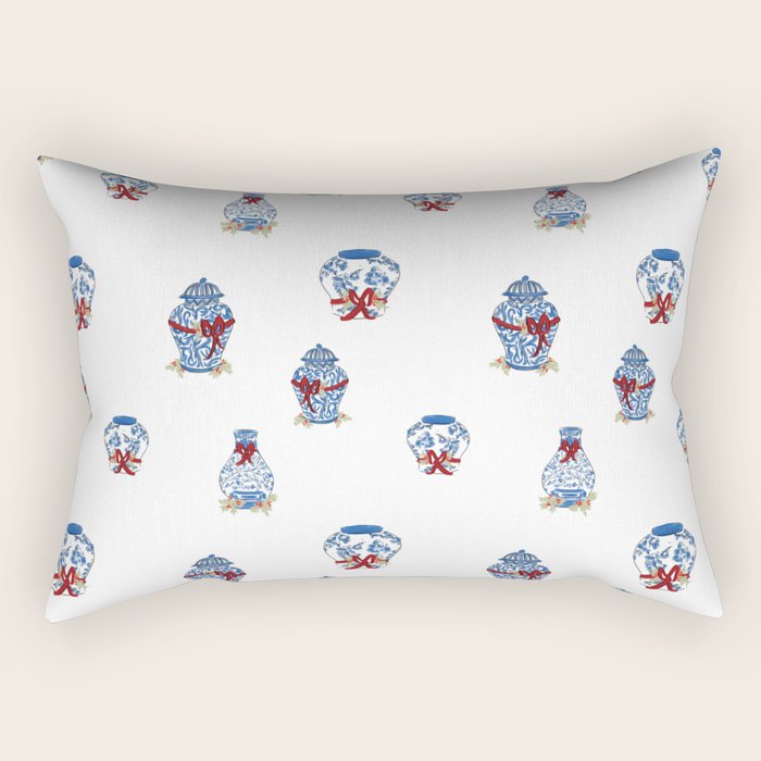 Ginger Jar Holidays Rectangular Pillow Gallery Image 2