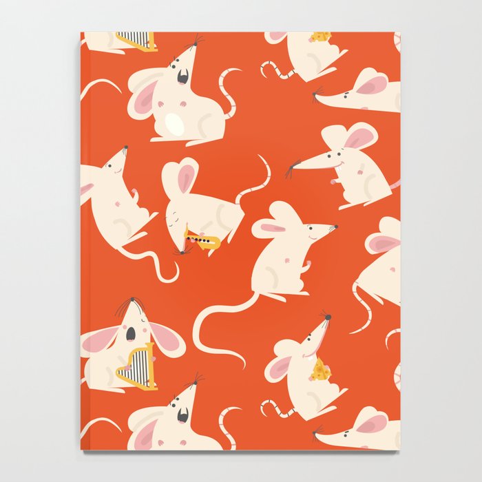Happy mice pattern Notebook Gallery Image 4