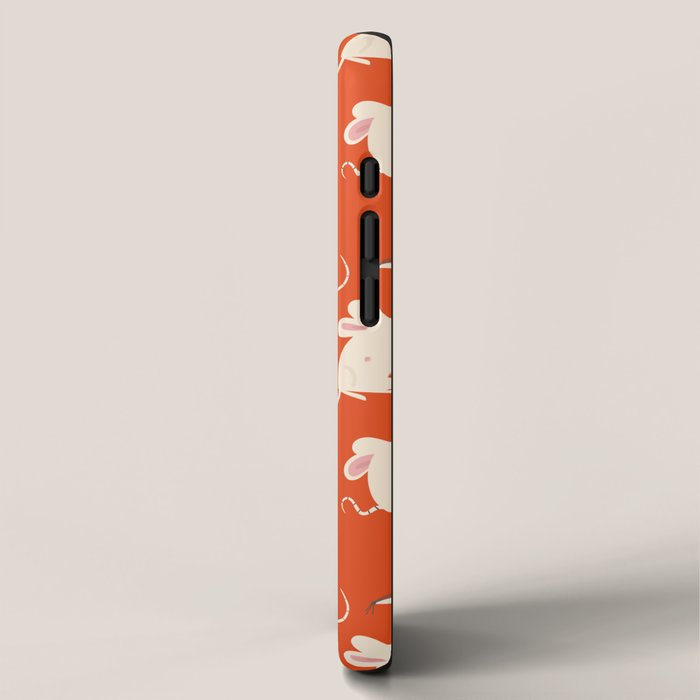 Happy mice pattern iPhone Case Gallery Image 2