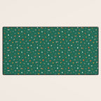 Retro abstract christmas decoration pattern Desk Mat Gallery Image 3
