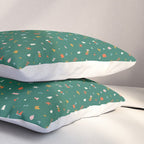 Retro abstract christmas decoration pattern Pillow Sham Gallery Image 3