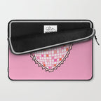 Disco Ball Heart Laptop Sleeve Gallery Image 2