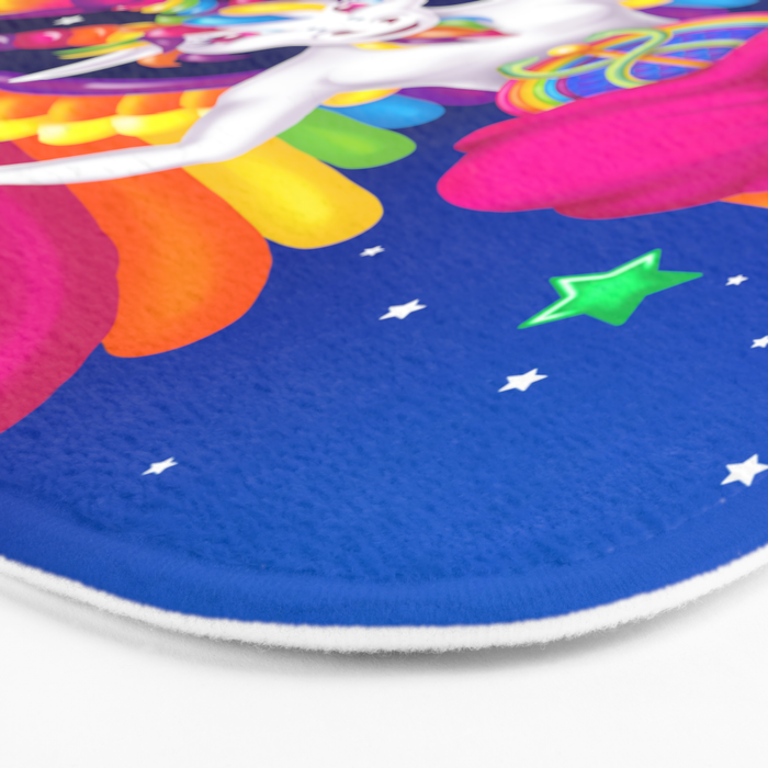 1997 Neon Rainbow Baphomet Bath Mat Gallery Image 3