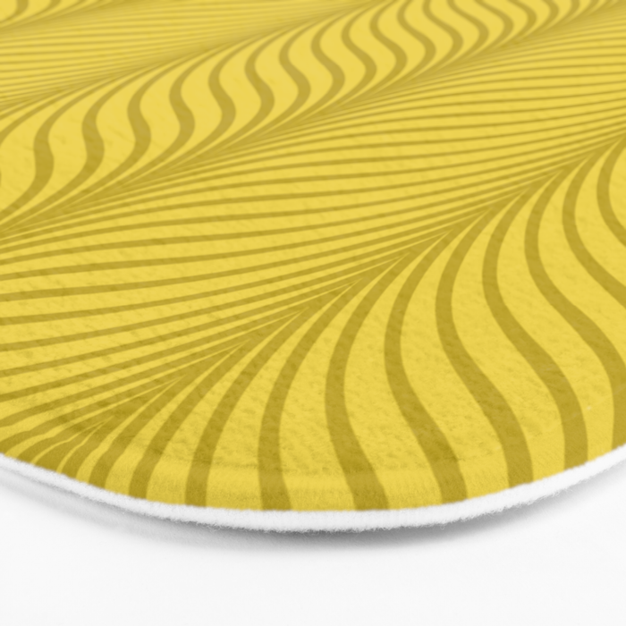 Elysian XVIII Chartreuse Green Bath Mat Gallery Image 3