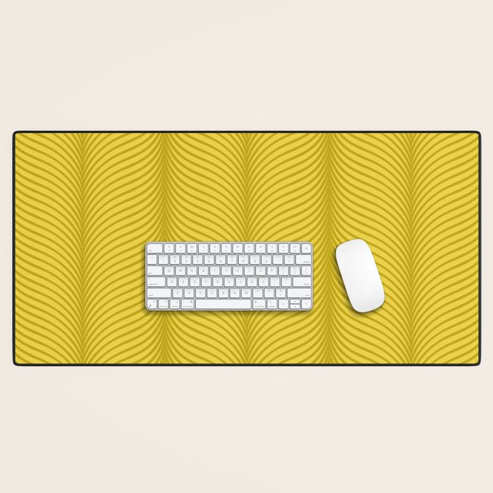 Elysian XVIII Chartreuse Green Desk Mat Gallery Image 1