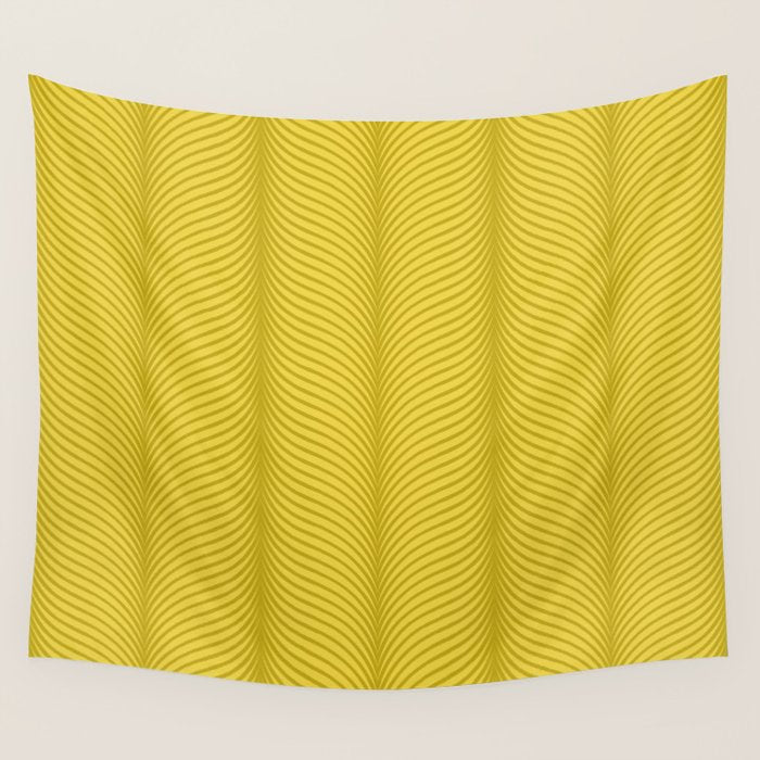 Elysian XVIII Chartreuse Green Wall Tapestry Gallery Image 1