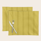 Elysian XVIII Chartreuse Green Placemat Gallery Image 1