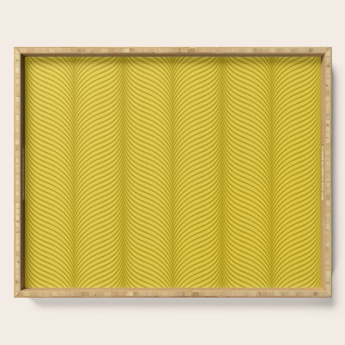 Elysian XVIII Chartreuse Green Serving Tray Gallery Image 1