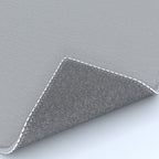 Solid Gray Light Neutral  Rug Gallery Image 4