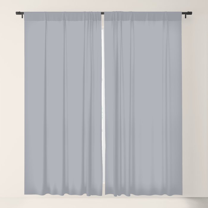 Solid Gray Light Neutral  Window Curtain Gallery Image 1