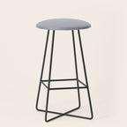 Solid Gray Light Neutral  Stool Gallery Image 1
