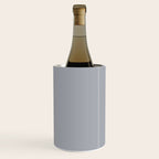 Solid Gray Light Neutral  Wine Chiller Gallery Image 2