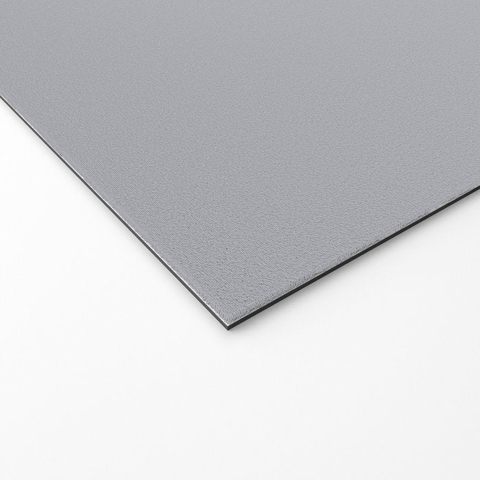 Solid Gray Light Neutral  Welcome Mat Gallery Image 2