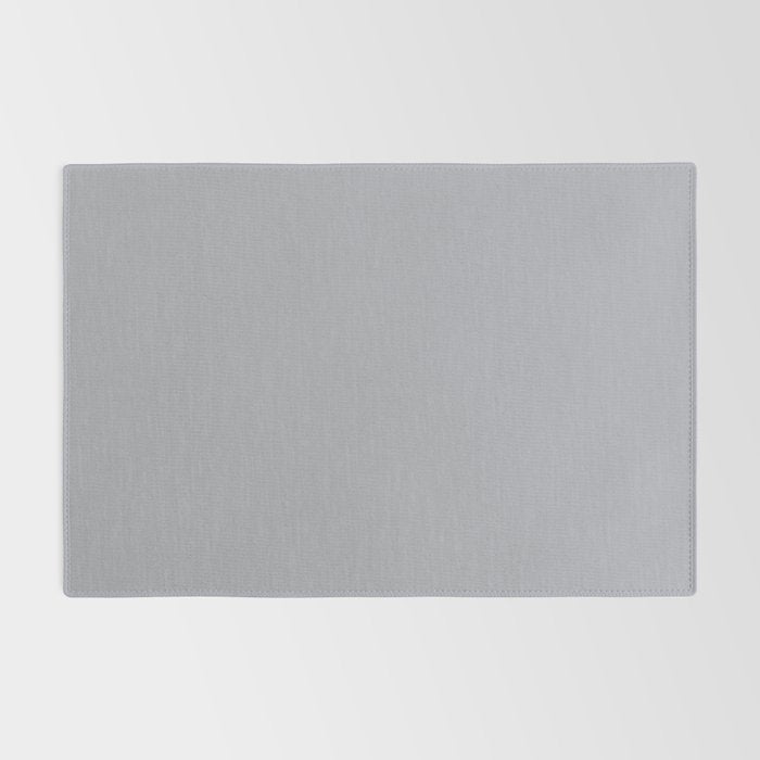 Solid Gray Light Neutral  Rug Gallery Image 2