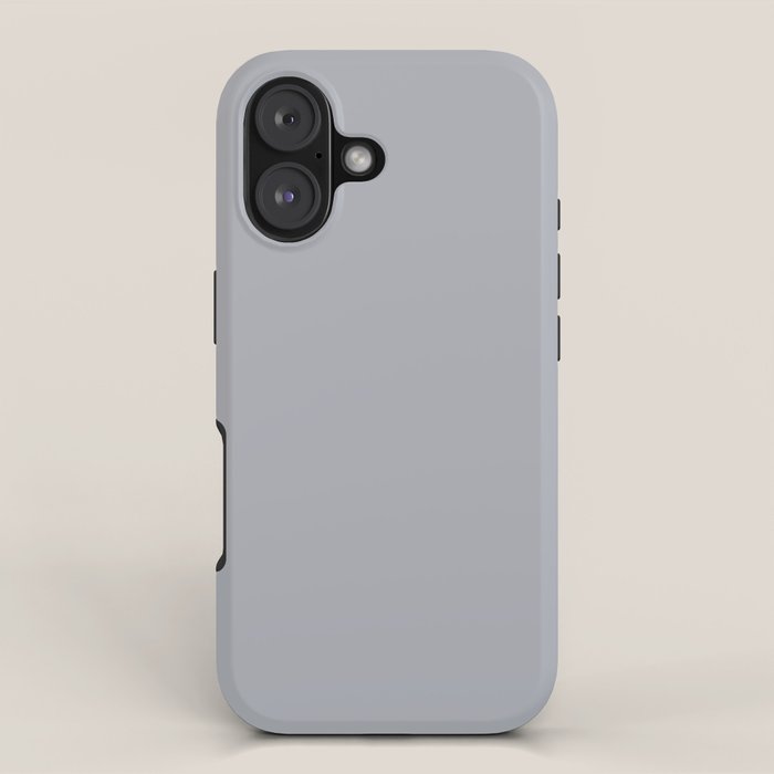 Solid Gray Light Neutral  iPhone Case Gallery Image 1