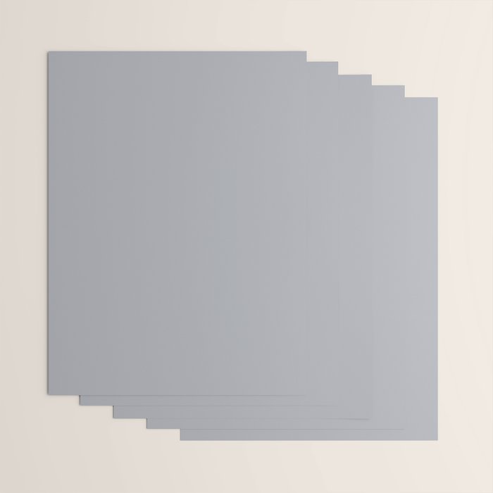 Solid Gray Light Neutral  Wrapping Paper Gallery Image 3