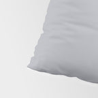 Solid Gray Light Neutral  Pillow Sham Gallery Image 4