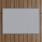 Solid Gray Light Neutral  Outdoor Rug Gallery Image 1