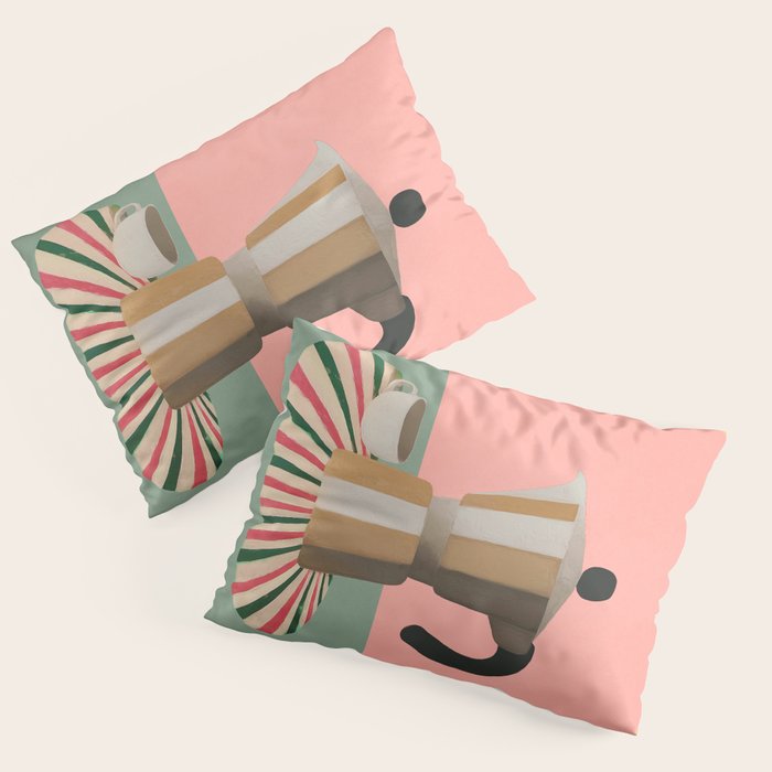 Moka Pot Still Life Pillow Sham Gallery Image 1