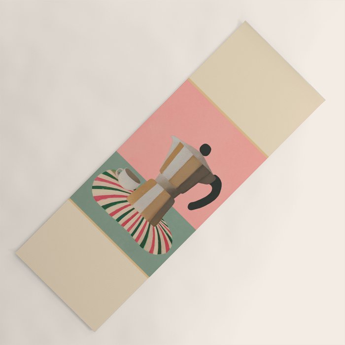 Moka Pot Still Life Yoga Mat Gallery Image 1